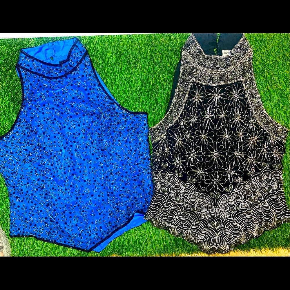 Adrianna Papell Beaded Tops Bundle